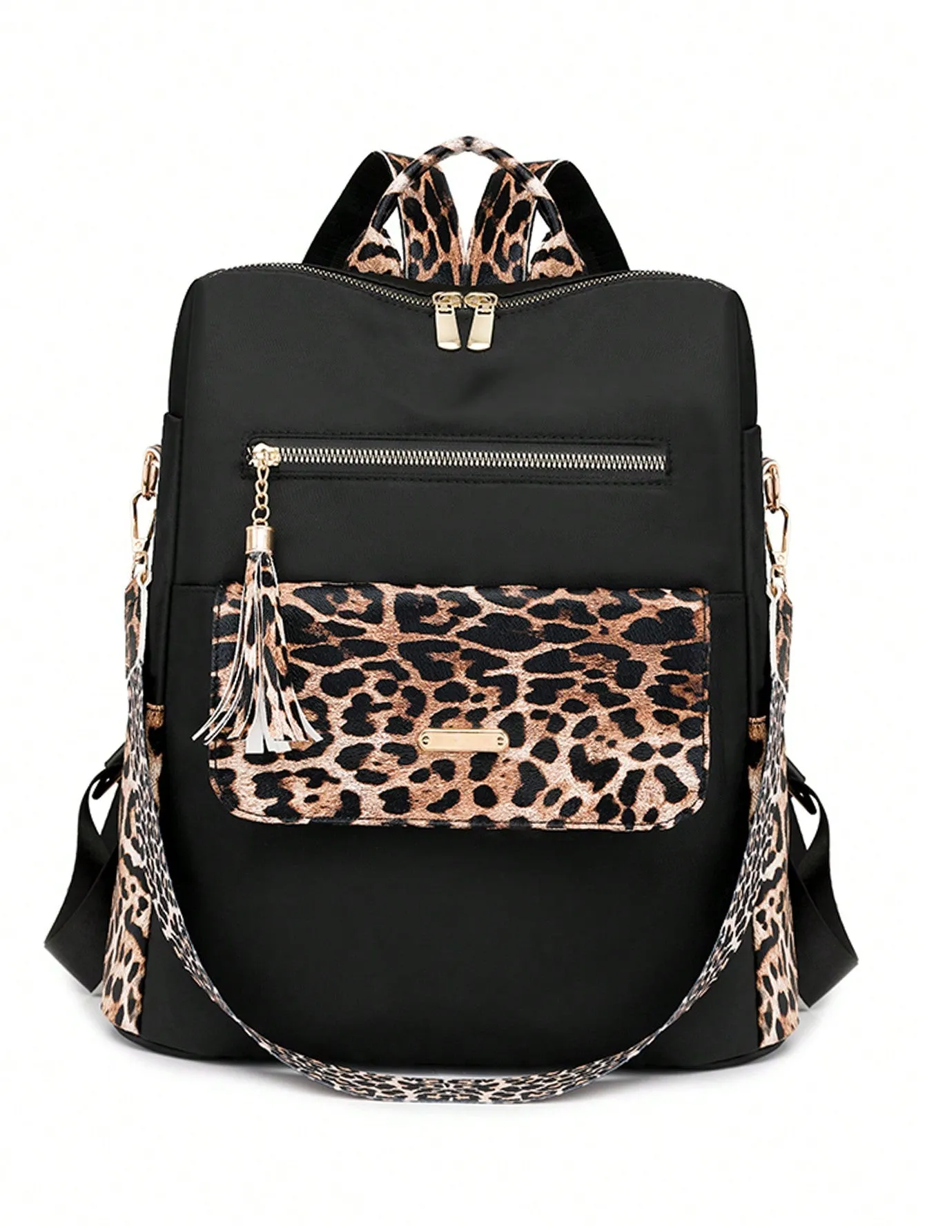 Chic & Versatile Ladies with Tassel Pendant - Large Capacity & Anti-Theft Design