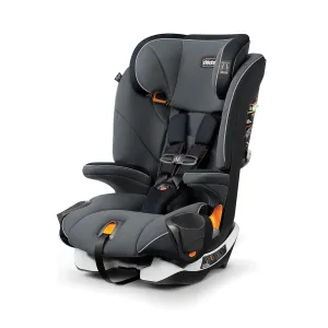 Chicco MyFit Harness   Booster Car Seat, 5-Point Harness and High Back Seat, For children 25-100 lbs. | Fathom/Grey/Blue