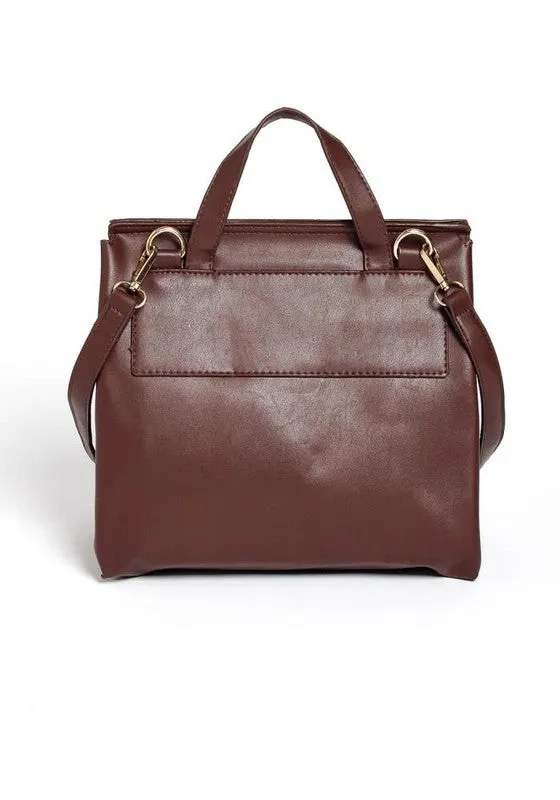 Classic work or school back pack handbag