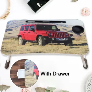 Cm) Reading / 58×38 / Laptop Study (1 Cupholder Catoon Drawer Pc Expedited delivery Design & Multi-Purpose Foldable, and Mix Fully equipped with Desk for