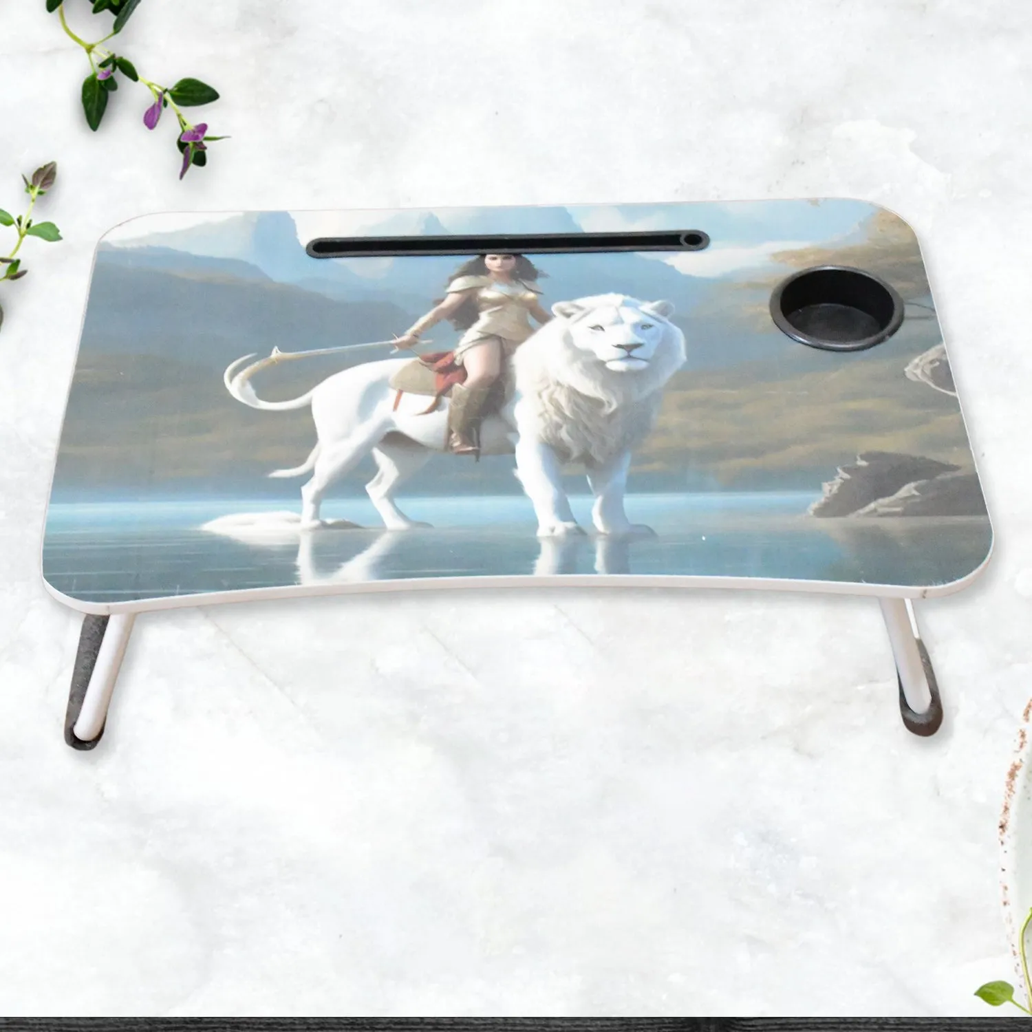 Cm) Reading / 58×38 / Laptop Study (1 Cupholder Catoon Drawer Pc Expedited delivery Design & Multi-Purpose Foldable, and Mix Fully equipped with Desk for