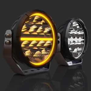 CO LIGHT 6.5 Inch Round LED Offroad Lights With DRL 160W 35000LM Driving Spot Flood Combo Beam Pod for Front Bumper 12V