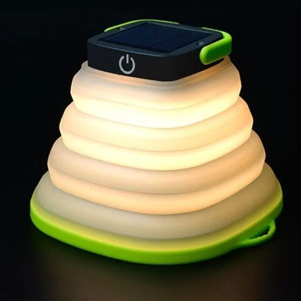 Collapsible Solar Camping Lantern with USB