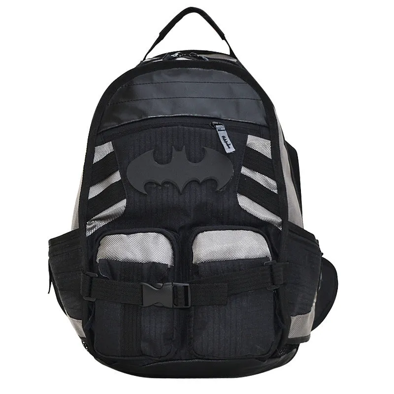 Comfortable Anime Peripheral Batman Design Multifunctional Backpacks