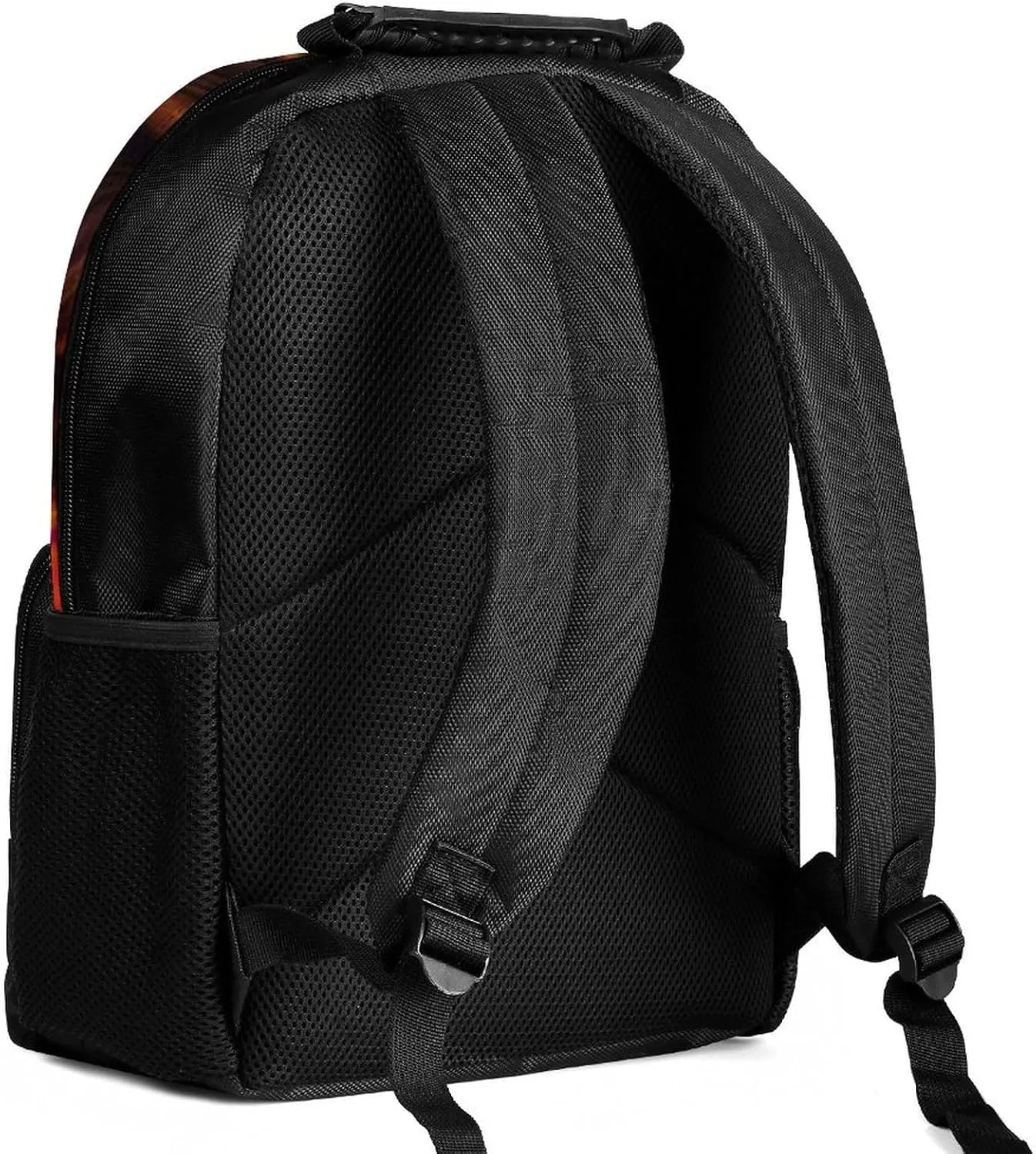 Cool Lion In The Universe Surreal Style Art Shoulder Book Bags Polyester Multipurpose Anti-Theft Carry On Bag Large Capacity Travel Hiking & Camping Rucksack