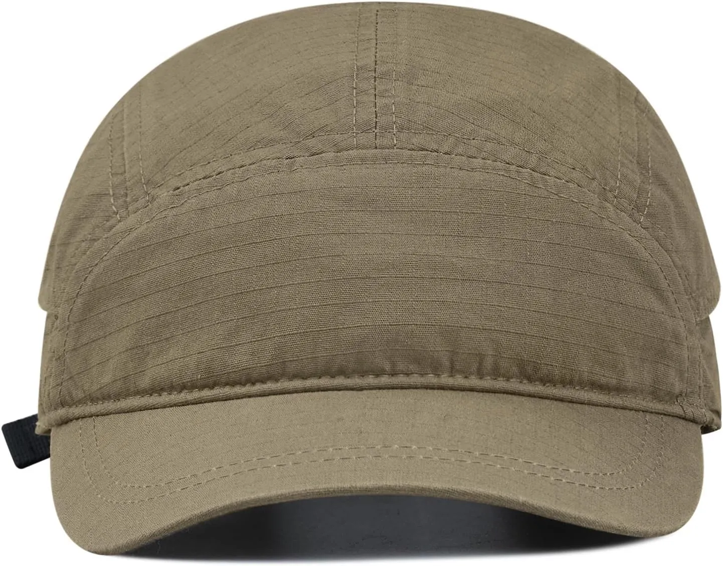 Croogo Short Brim 5 Panel Baseball Cap Cooling Trucker Dad Cap Adjustable Strap Cadet Cap Curved Brim Snapback Hats for Daily