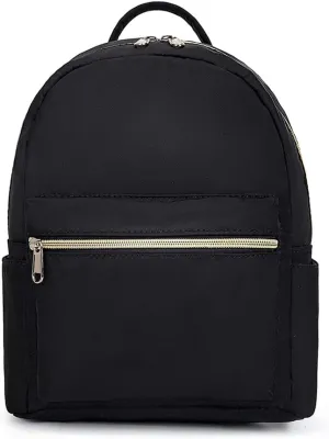 Cute 10 inch mini pack bag backpack for grils children and adult (Black)