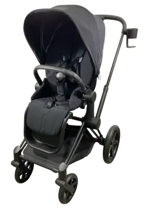 Cybex Priam4 Stroller, 2023, Deep Black, Matt Black