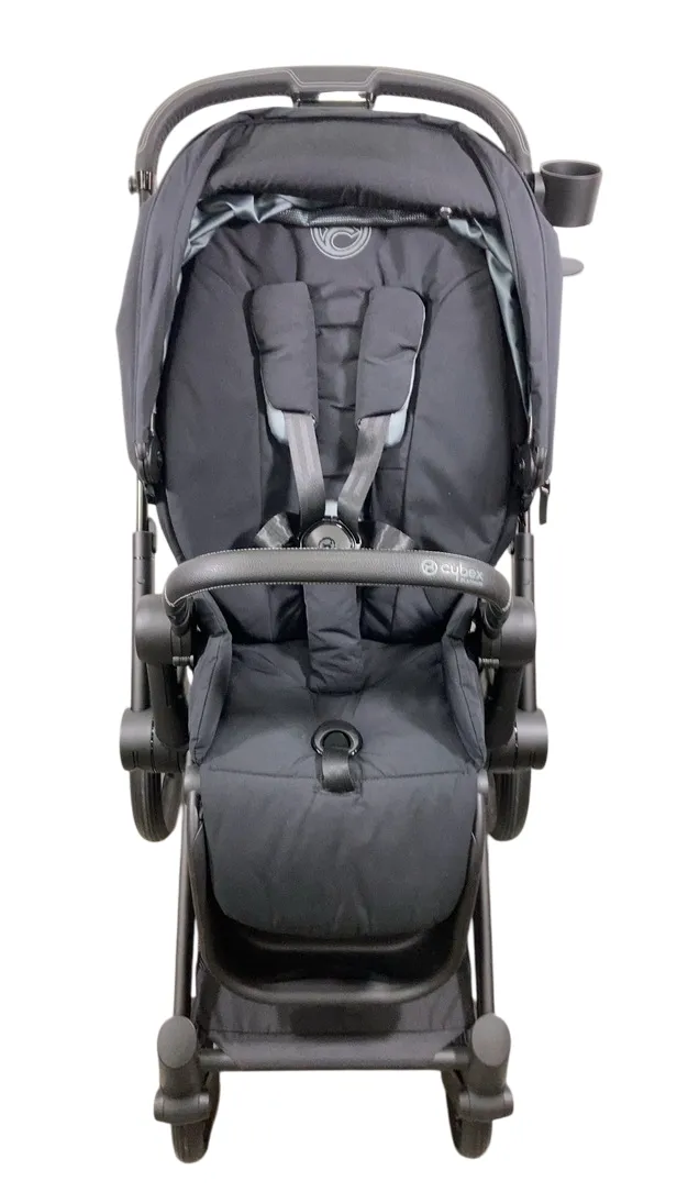 Cybex Priam4 Stroller, 2023, Deep Black, Matt Black