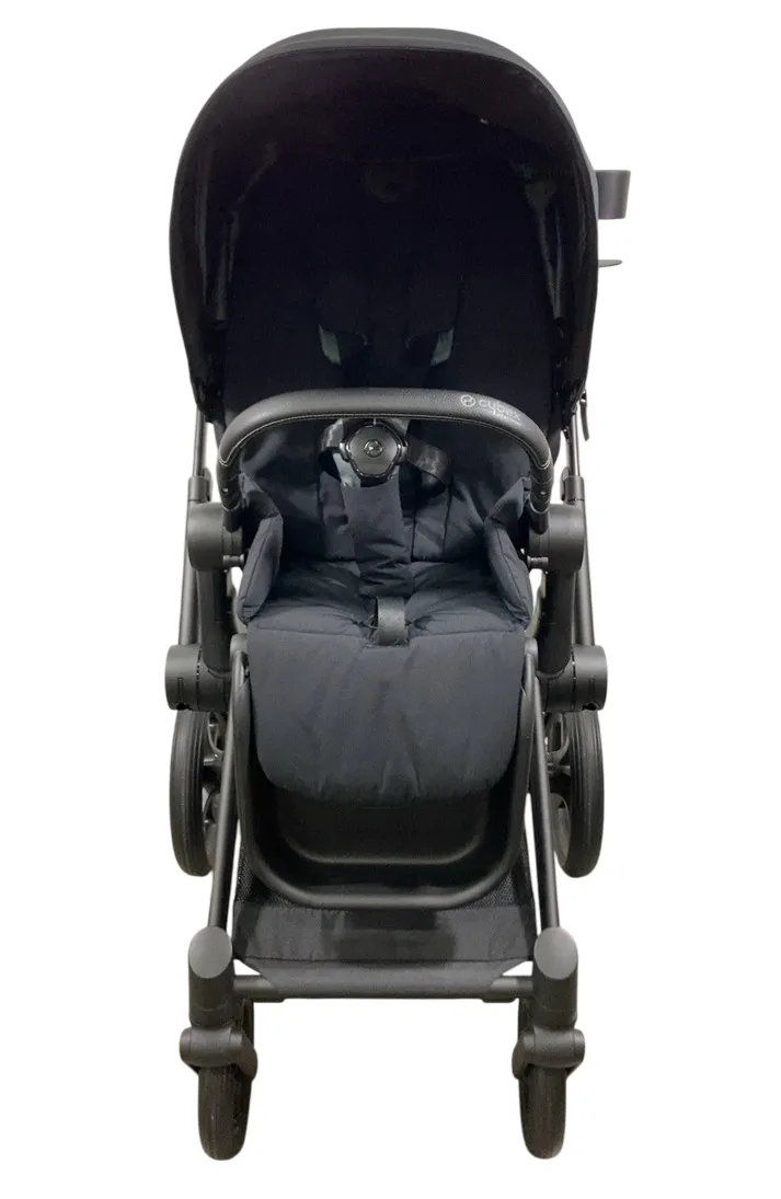 Cybex Priam4 Stroller, 2023, Deep Black, Matt Black