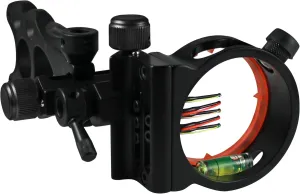 Dead Ringer 4-5 Pen Bow Sight | Aluminum Frame Sight with Light and Glow in The Dark Top Pen