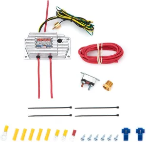 Derale 16789 High Amperage Dual Fan Controller with 3/8" NPT Thread In Probe