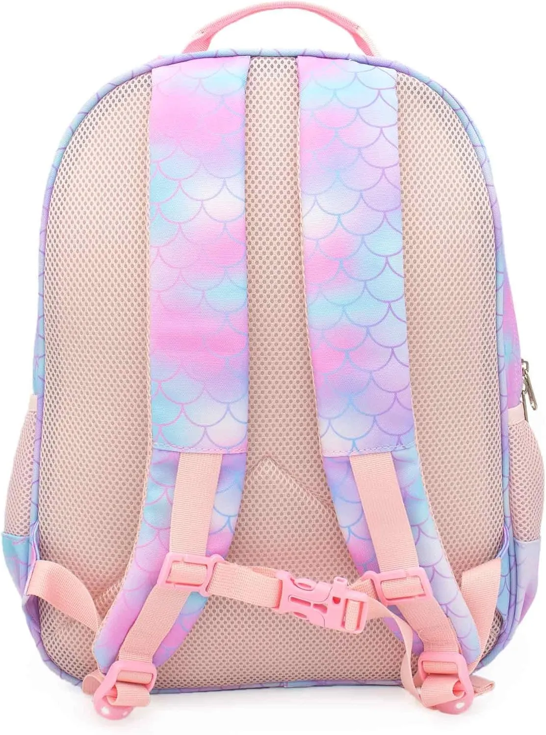 DIBSIES Personalized Adventure Collection Backpack (Mermaid Fin Backpack and Lunch Box Combo)