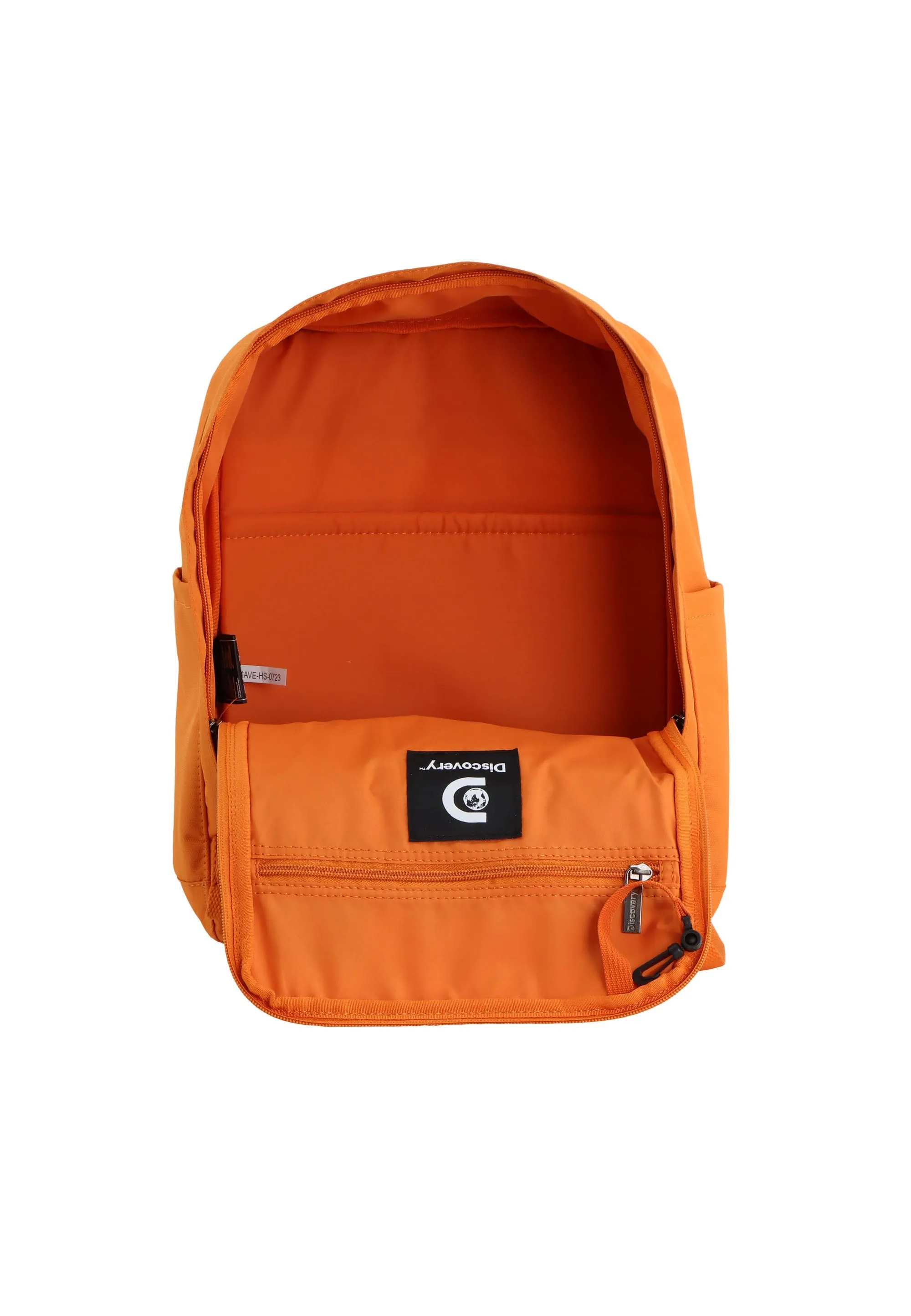 Discovery Cave Laptop Backpack / School Backpack Large Orange