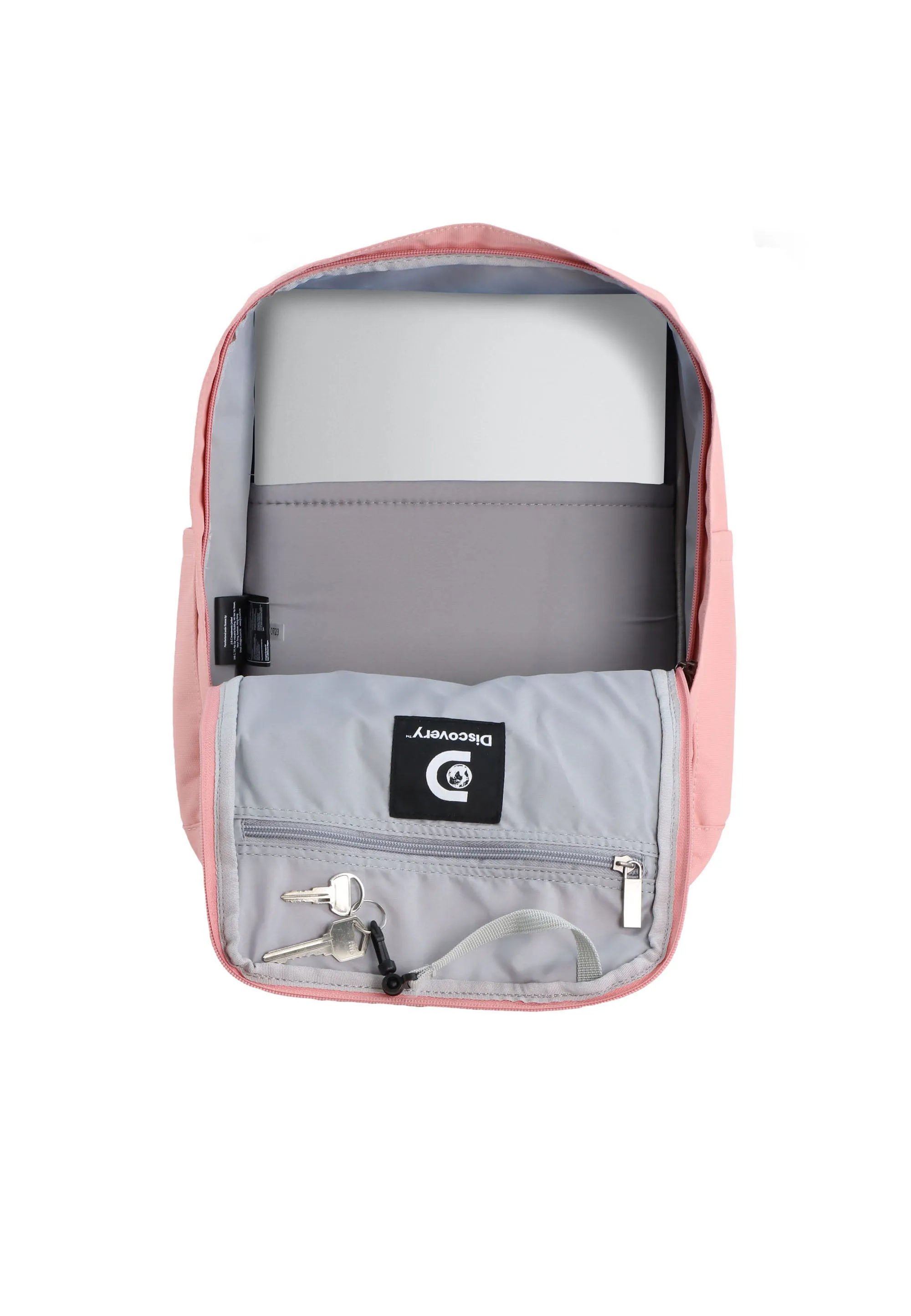 Discovery Cave Laptop Backpack / School Backpack Large Pink