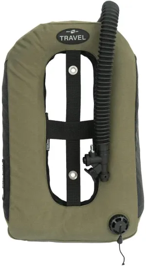 Dive Rite Travel Wing 16" Inflator with Pull Dump OD Green