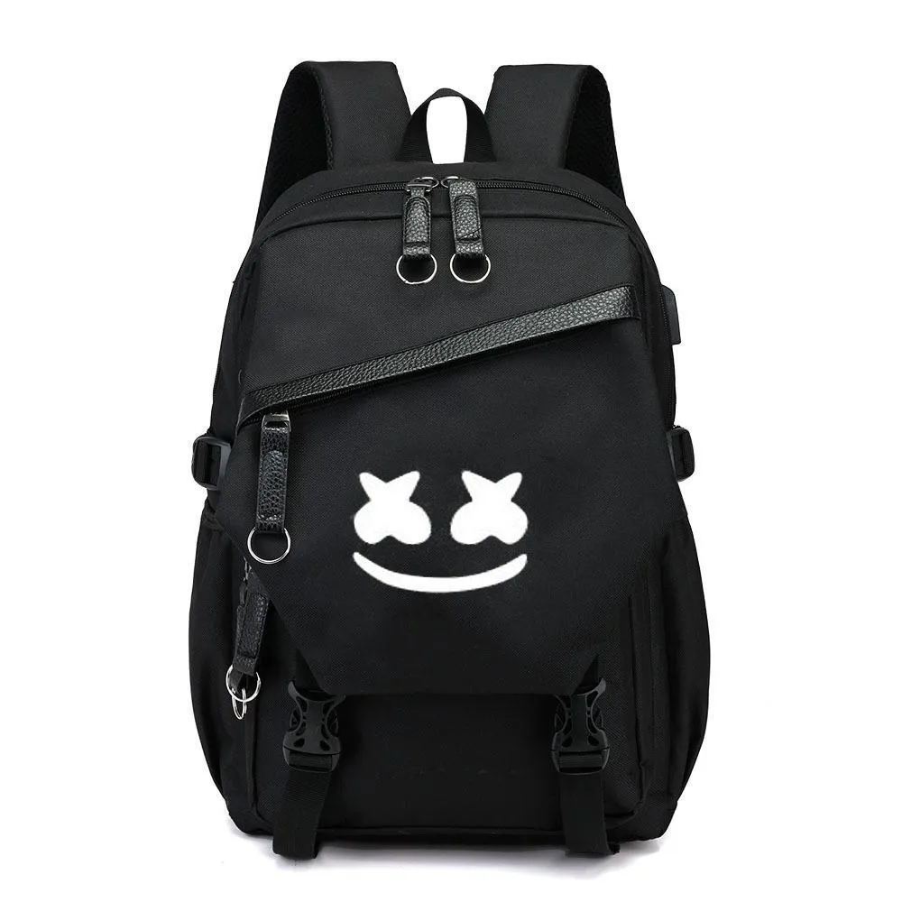 DJ Marshmello School Bag Backpack CSSO217