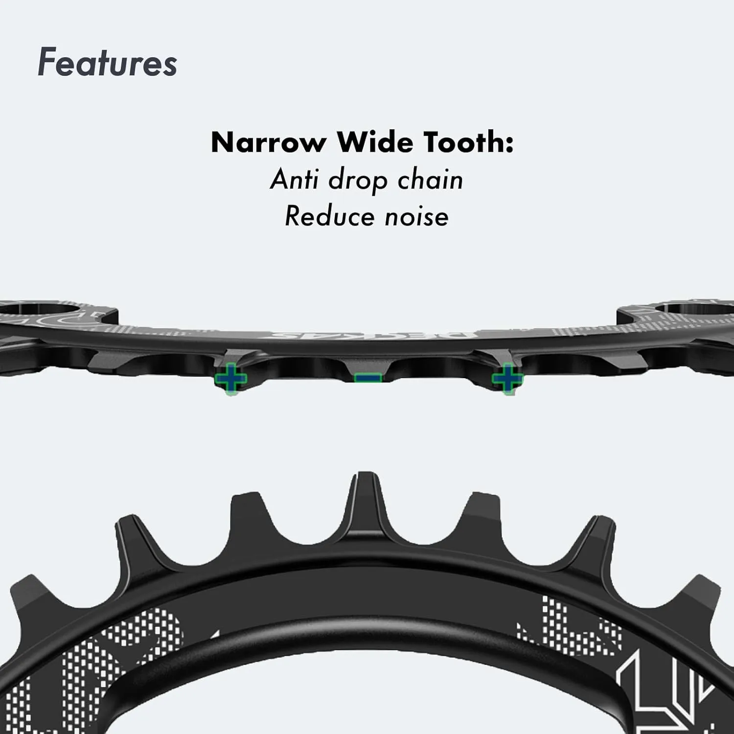 DJC Road Bike Chainring 110bcd Gravel 7 8 9 10 11 12 Speed R7100 R8100 R9200 R7000 R8000 R9100 R9000 4700 5800 6800 R2000 R3000 RX810 RX600 Dura ace Tiagra GRX 105
