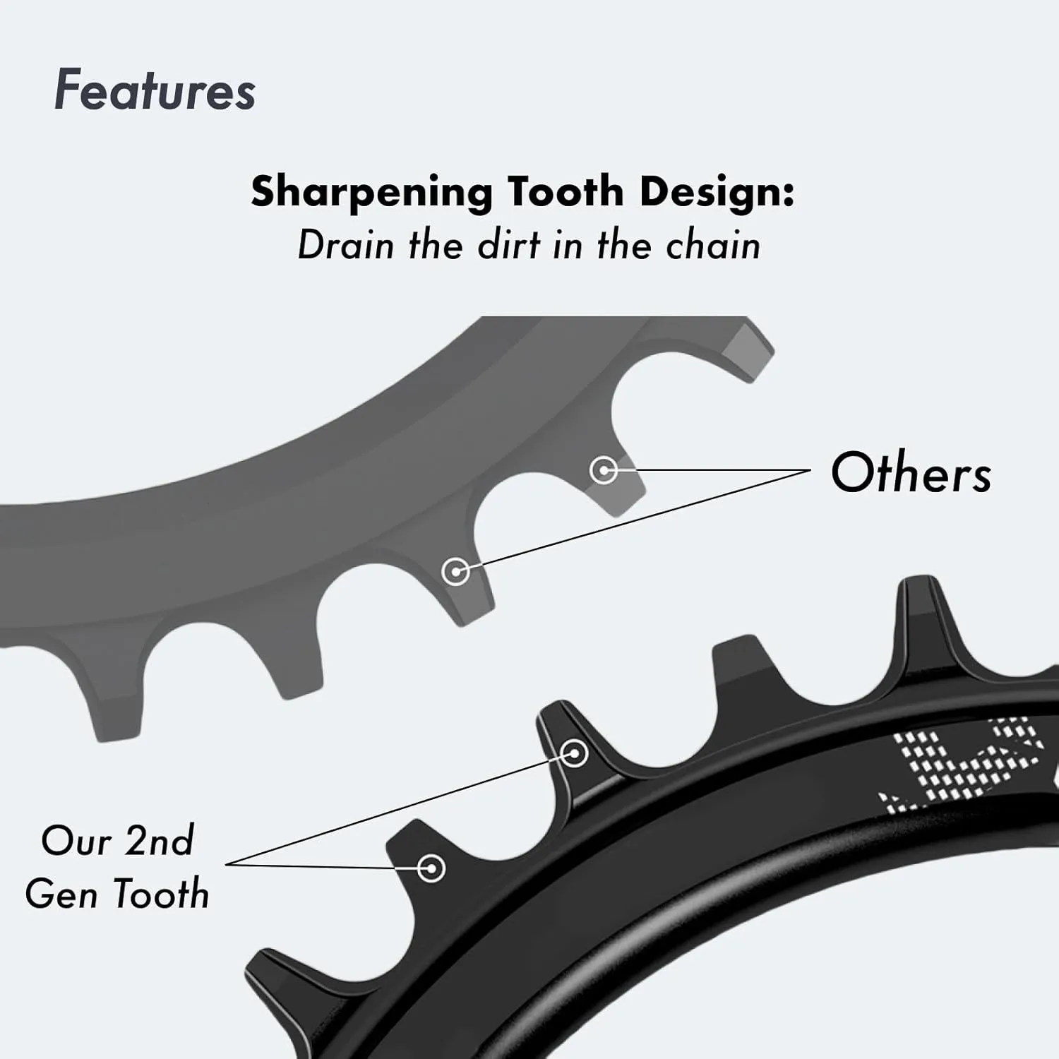 DJC Road Bike Chainring 110bcd Gravel 7 8 9 10 11 12 Speed R7100 R8100 R9200 R7000 R8000 R9100 R9000 4700 5800 6800 R2000 R3000 RX810 RX600 Dura ace Tiagra GRX 105