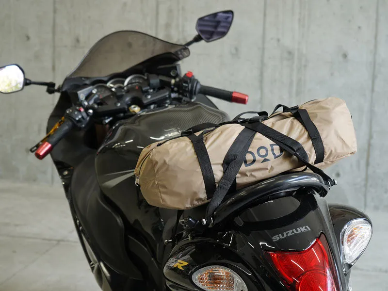 DoD Riders's One Pole 1 person Tent - Tan