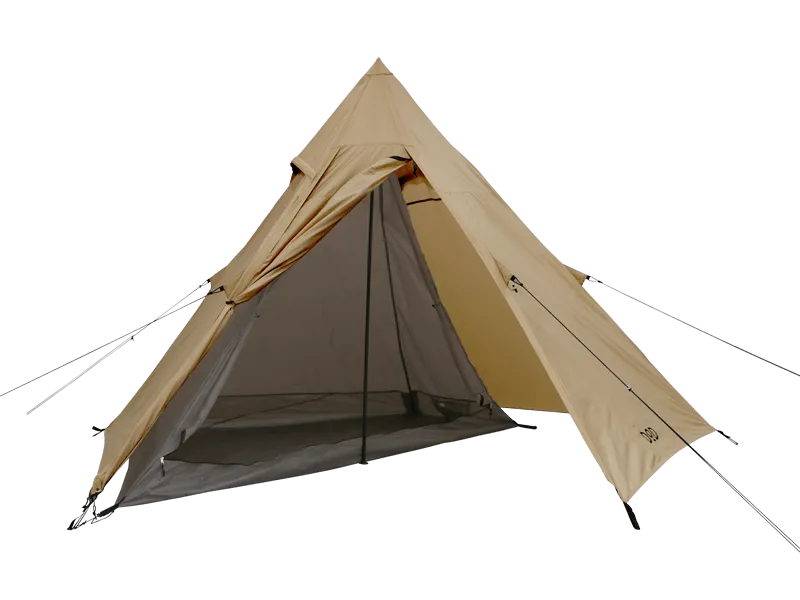 DoD Riders's One Pole 1 person Tent - Tan