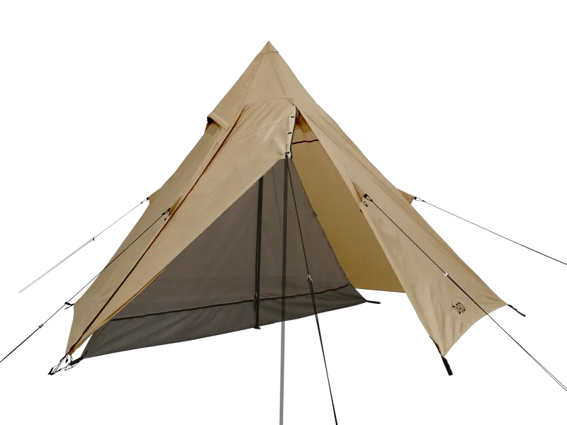 DoD Riders's One Pole 1 person Tent - Tan