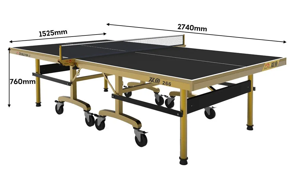 Double Fish Table 266 25mm Top