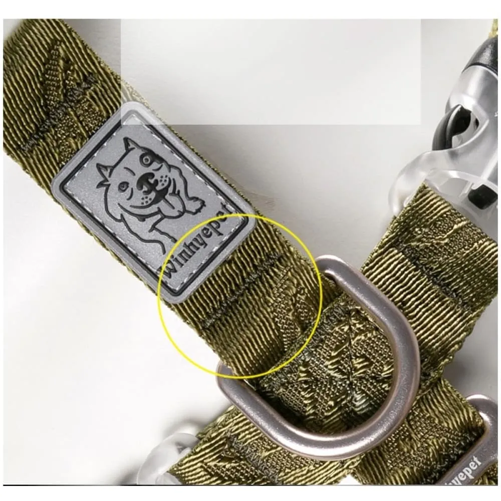 Double-h Nylon Reflective Dog Harness