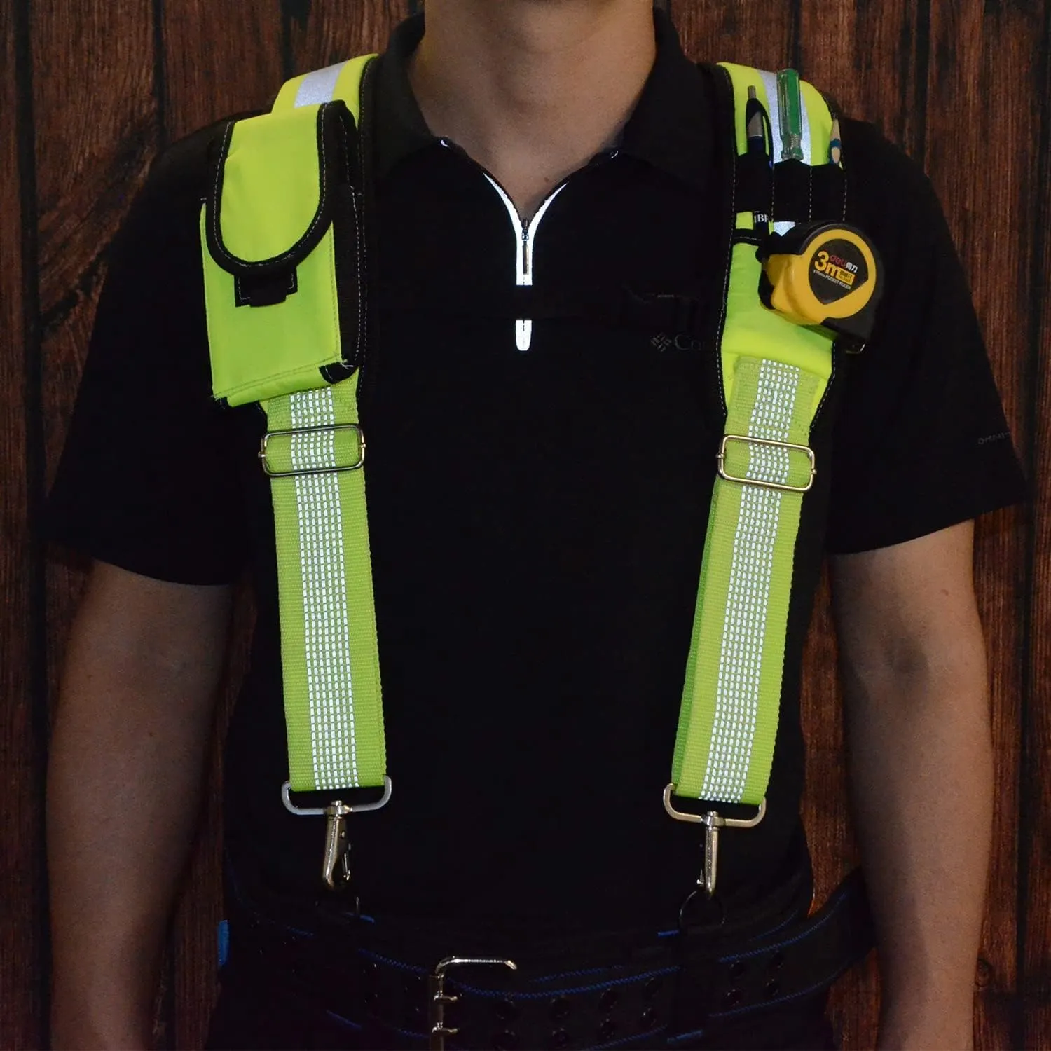 Dr.TOUGH Tool Belt Suspenders for Men Carpenter Tool Belt with Suspenders