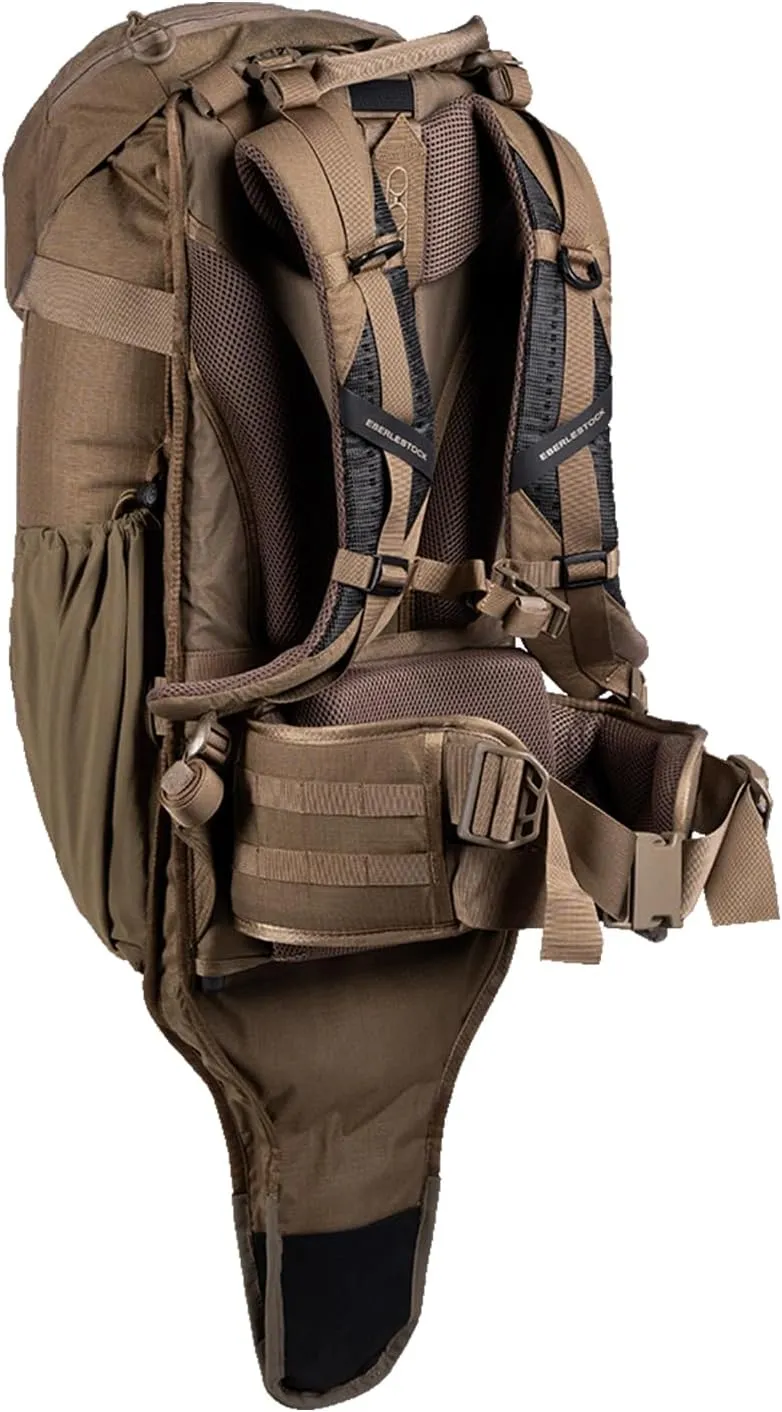Eberlestock Just One Pack Hunting Pack - Lightweight and Versatile Day Pack for Backcountry Adventures - Built-In Rifle Scabbard - Expandable to 6500 c.i. - Mountain