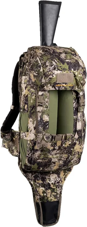Eberlestock Just One Pack Hunting Pack - Lightweight and Versatile Day Pack for Backcountry Adventures - Built-In Rifle Scabbard - Expandable to 6500 c.i. - Mountain