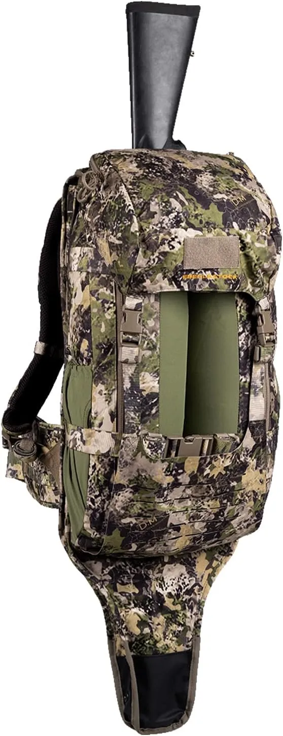 Eberlestock Just One Pack Hunting Pack - Lightweight and Versatile Day Pack for Backcountry Adventures - Built-In Rifle Scabbard - Expandable to 6500 c.i. - Mountain