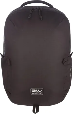 Eddie Bauer Trail Ends Backpack 28L | Laptop Sleeve | EDC | Work | Commuting | Side Pockets | Padded Shoulder | Mesh Back, Black