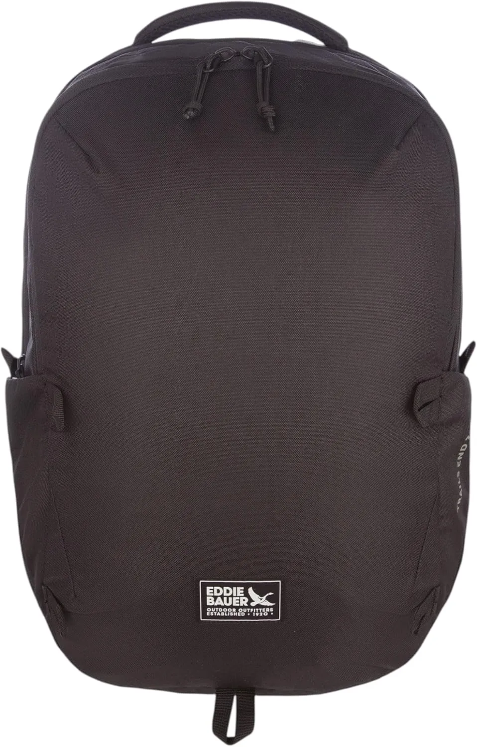 Eddie Bauer Trail Ends Backpack 28L | Laptop Sleeve | EDC | Work | Commuting | Side Pockets | Padded Shoulder | Mesh Back, Black