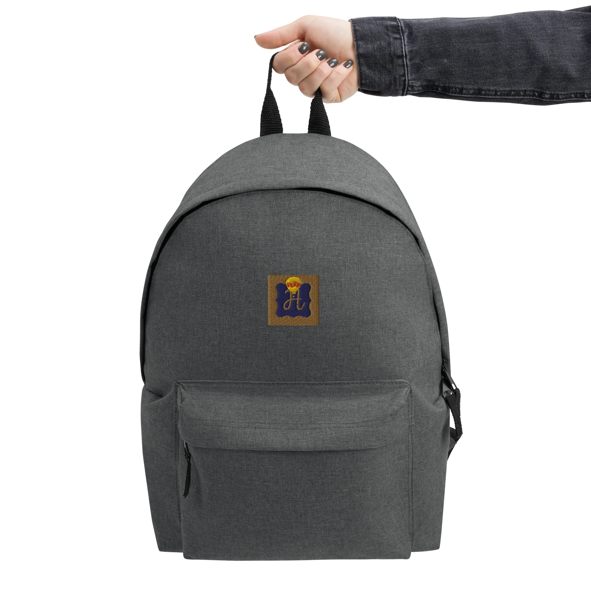 Embroidered Backpack