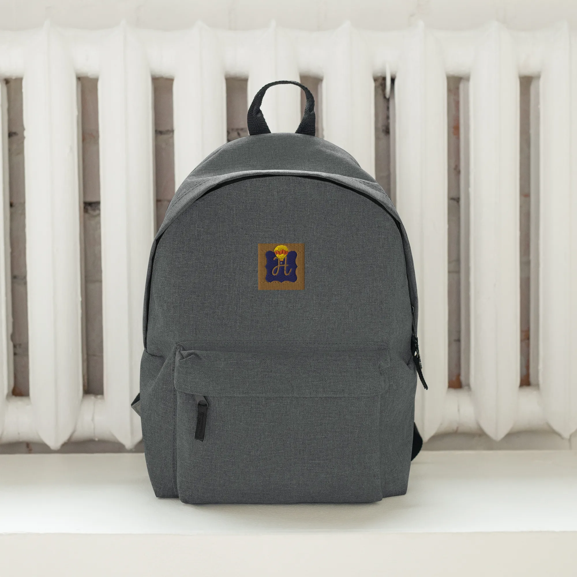 Embroidered Backpack