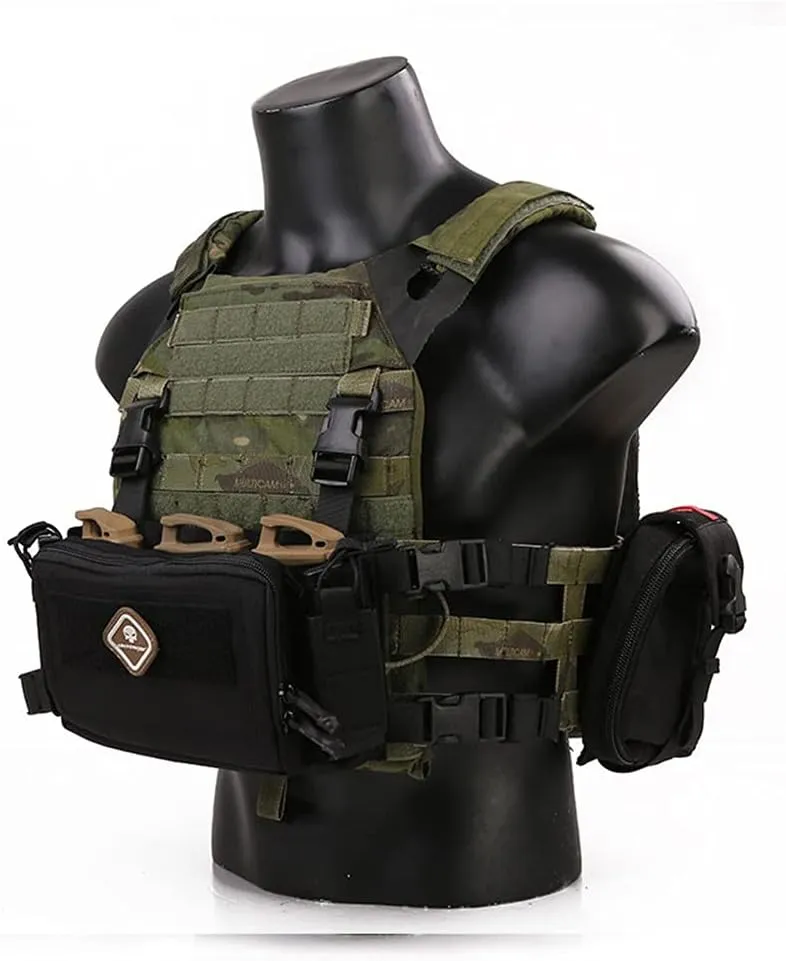 emersongear D3CR Micro Chest Vest,Mini Style,Compatible with Chest Strap/Tac Backpack/Tac Vest,Unisex