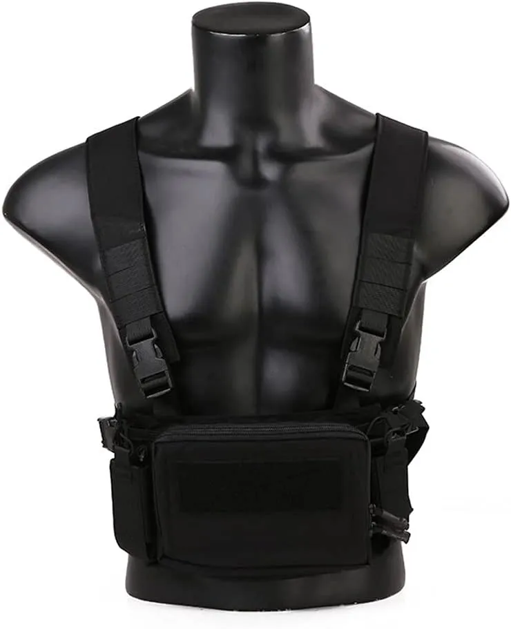 emersongear D3CR Micro Chest Vest,Mini Style,Compatible with Chest Strap/Tac Backpack/Tac Vest,Unisex