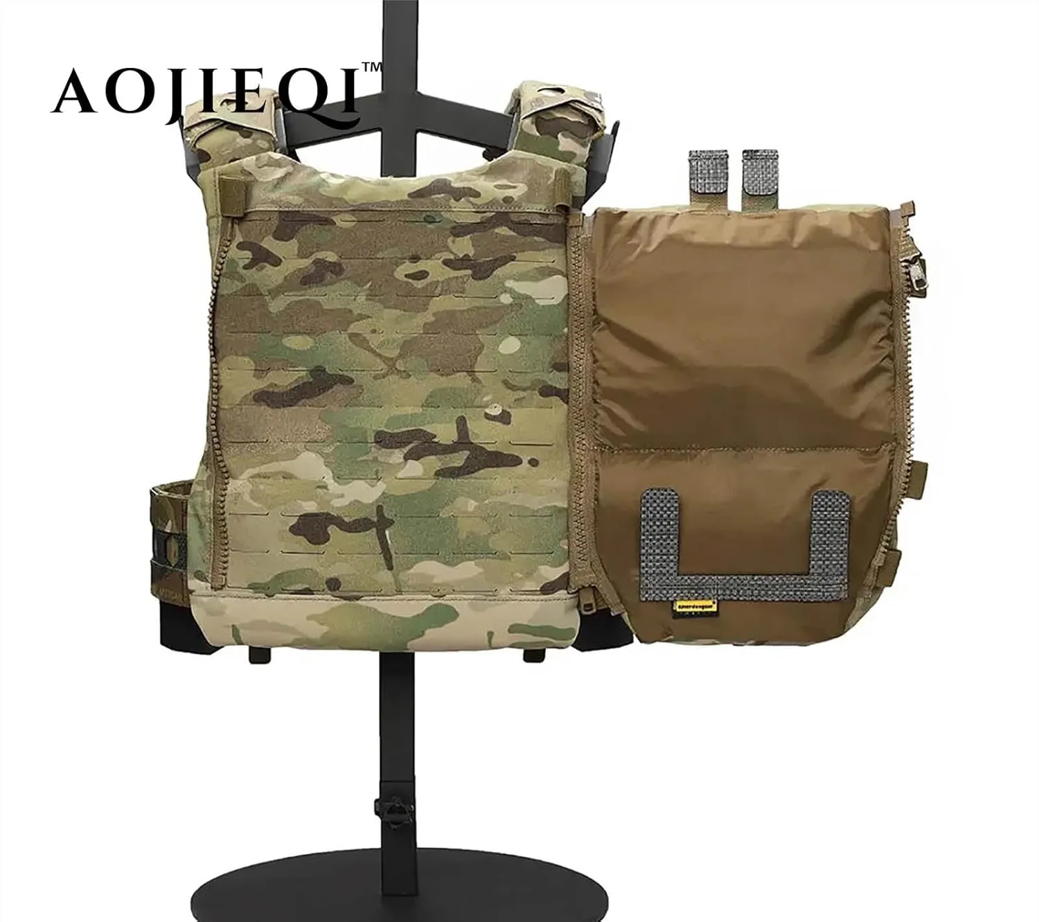 Emersongear FRO V5 Vest Back Panel Banger Backpack Zip On Bag Multi-purpose (Multicolor)