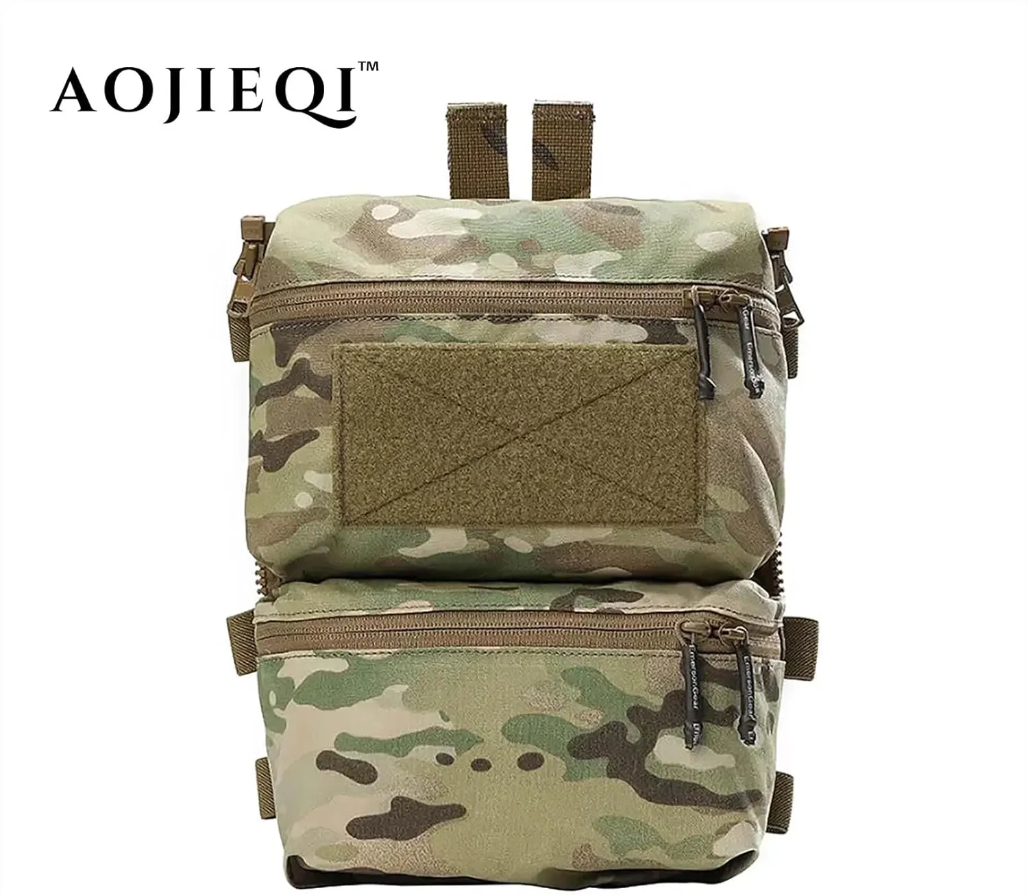 Emersongear FRO V5 Vest Back Panel Banger Backpack Zip On Bag Multi-purpose (Multicolor)