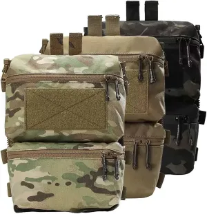Emersongear FRO V5 Vest Back Panel Banger Backpack Zip On Bag Multi-purpose (Multicolor)