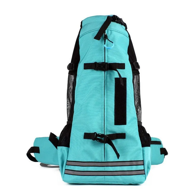 Expandable Pet Backpack Carrier Breathable Travel Bag