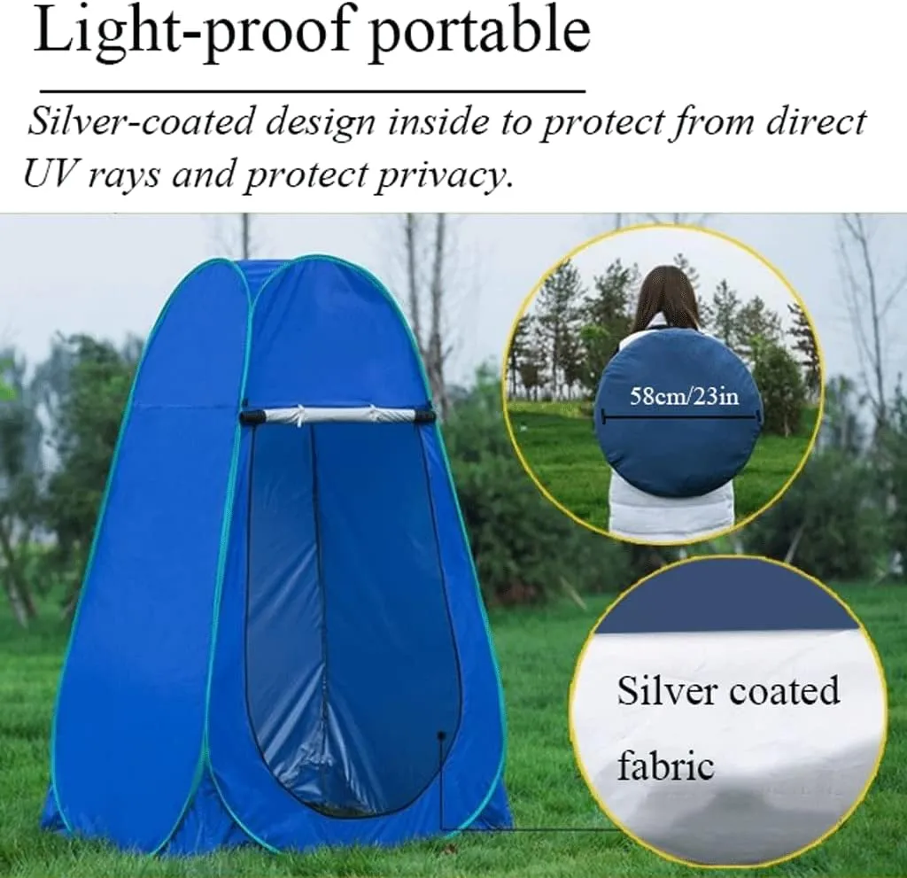 Fashion Temporary Portable Changing Room Simple Freestanding Outdoor Changing Room Tent Pop Up Changing Room Tent for Fishing Camping Modern