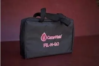 FIL-n-GO Camp Caddy Bag Without Accessories - Tool Bag for Camping Cookware, Toiletries, & More - Organizer Bag for Camping Utensils & Camp Gear - Camping Must Haves - (Black)