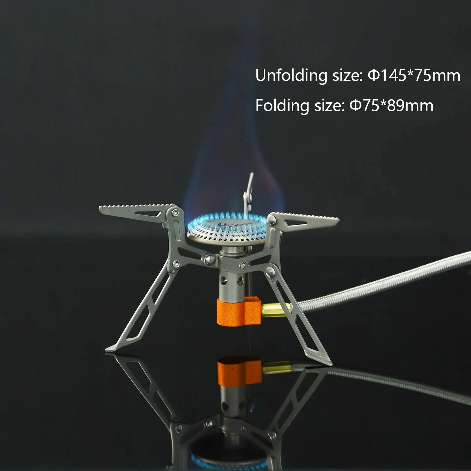 FIRE-MAPLE FMS-117T Titanium Stove – Ultralight Portable Gas Burner for Camping & Hiking