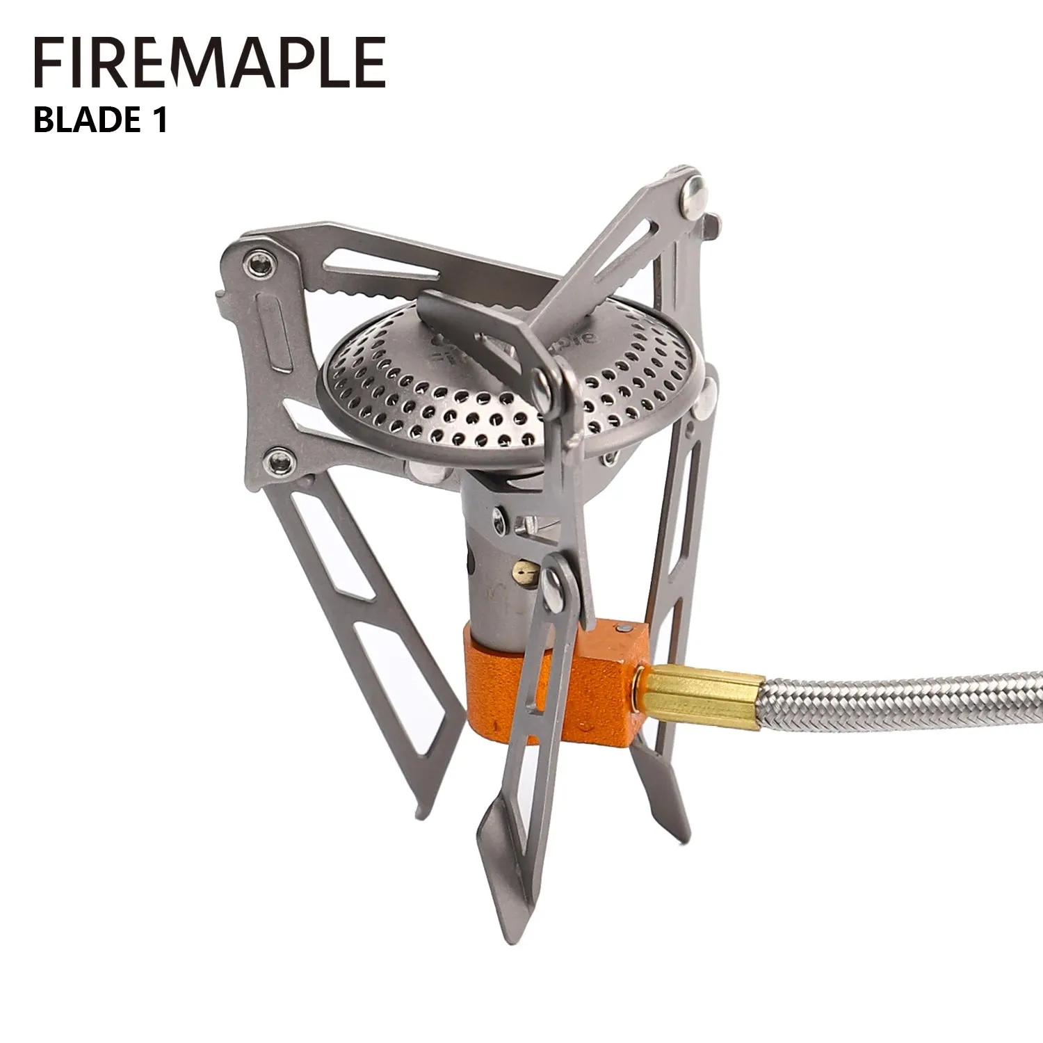 FIRE-MAPLE FMS-117T Titanium Stove – Ultralight Portable Gas Burner for Camping & Hiking
