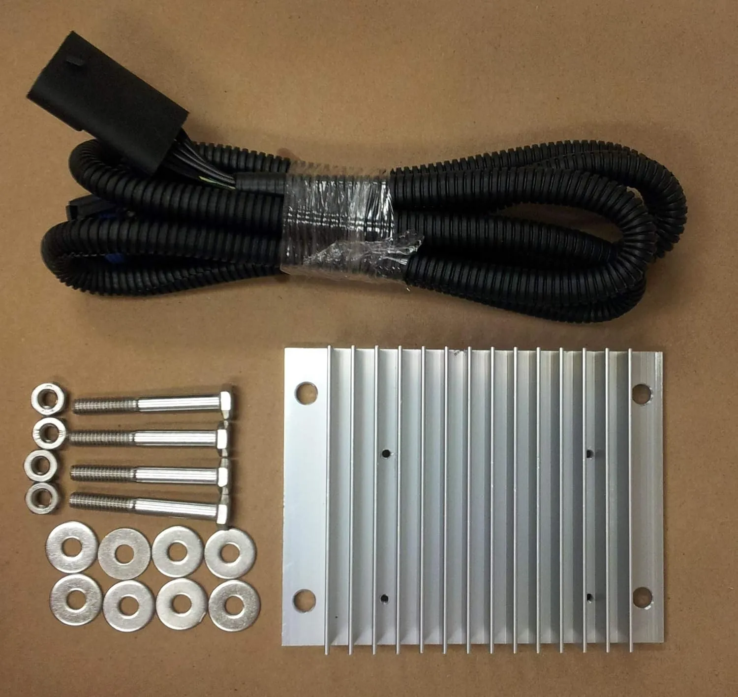 Fits Chevy GMC 6.5L 6.5 Turbo Diesel PMD FSD Pump Mounted Driver Relocation kit with Cooler and Extension Harness