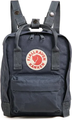 Fjallraven Kanken Mini Backpack, Graphite, One Size