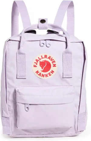 Fjallraven Women's Kanken Mini Backpack, Pastel Lavender, Purple, One Size