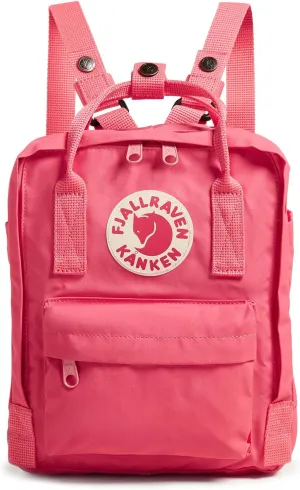 Fjallraven Women's Kanken Mini Backpack, Peach Pink, One Size